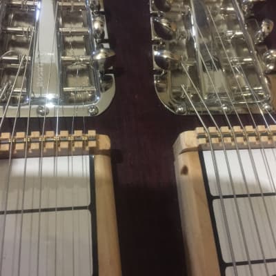 Hudson Double Neck Pedal Steel 8 str. each neck, open E and C6 Fender style and sound image 22