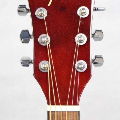 *Scratch & Dent* Fender FA-125CE Dreadnought Acoustic Guitar, Natural w/ Electronics image 4
