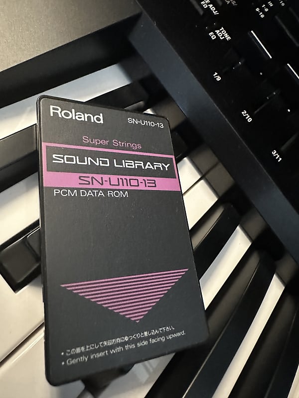 Roland SN-U110-13 mid-90's - Sound Library for ROLAND Keyboards