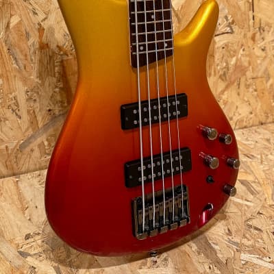 Pre Owned Ibanez SR305e 5 String Active Bass - Autumn Metallic Fade image 1