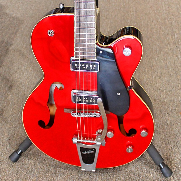 Gretsch 5129 Electromatic Hollowbody in Firebird Red w Case