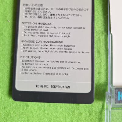 Korg DDC ROM Cards (8 x) for DDD-1 and DDD-5 - PRICE IS PER CARD ! image 20