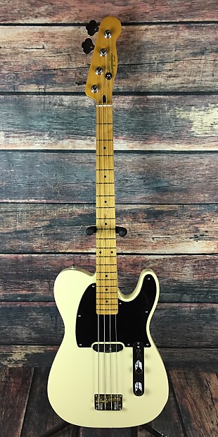 Squier /Fender Vintage Modified Telecaster Bass Blonde with a