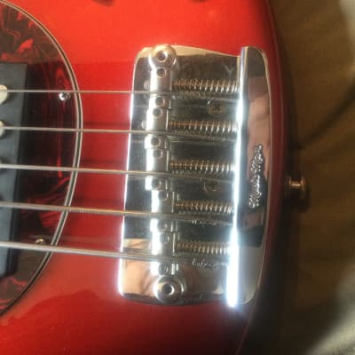 Ernie Ball Music Man USA Sterling 5H Fretless Candy Red image 8