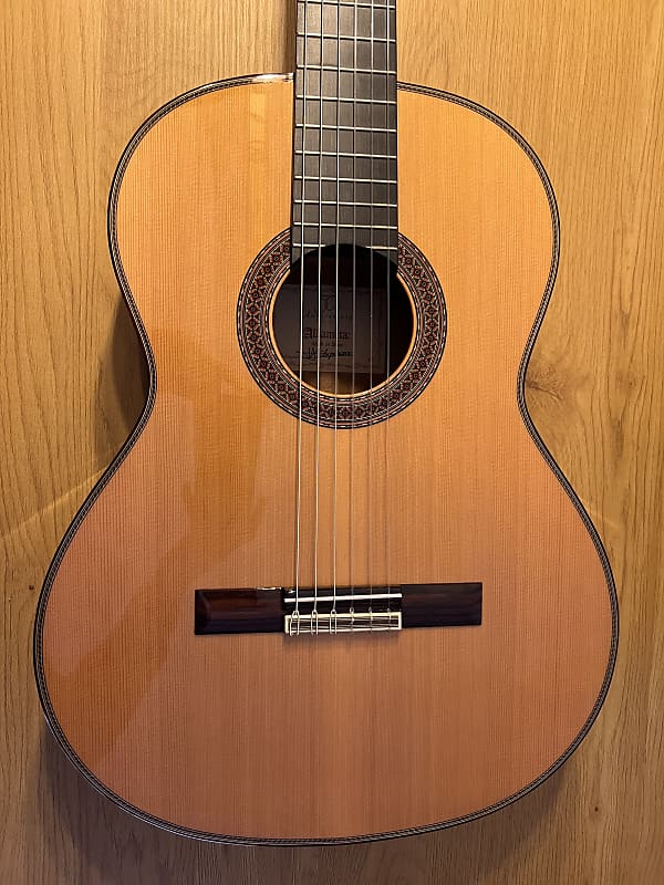 Alhambra 7C 2015 50th Anniversary Spanish solid mahogany | Reverb