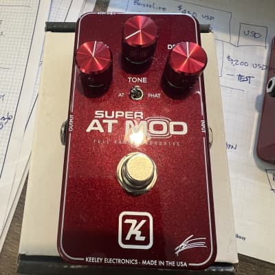 Keeley Super AT Mod Andy Timmons Signature Overdrive | Reverb