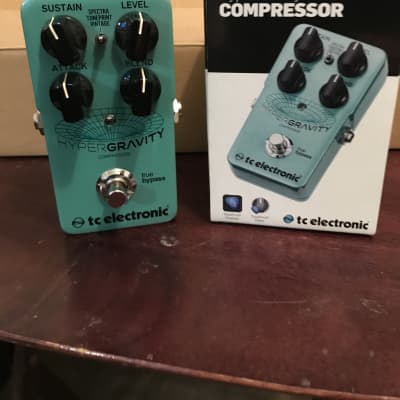 TC Electronic HyperGravity Compressor 2020 - Teal for sale