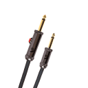 D'Addario Circuit Breaker 20' 1/4" Instrument Cable with Latching Switch (Straight to Straight)