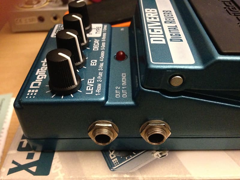 Digitech DigiVerb Digital Reverb Pedal | Reverb