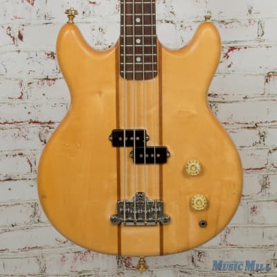 80's Vantage MIJ "The Witch" Electric Bass Natural (USED) image 1