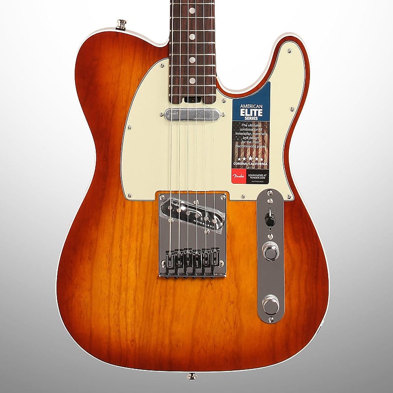 ギター Fender American Elite Telecaster Fender American Elite Telecaster - Aged Cherry Burst with