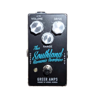 Greer Amps Southland Harmonic Overdrive Pedal Teal for sale