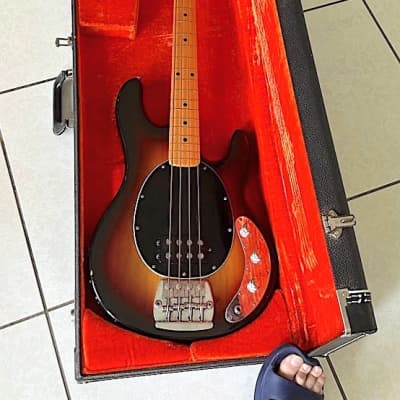 Music Man Stingray Bass 1978 - a superb Sunburst maple neck example as clean as they come & all original ! image 21