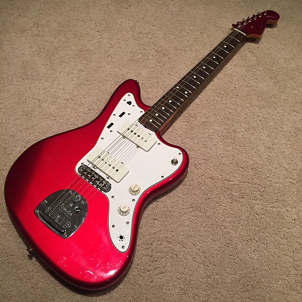 Fender Jazzmaster MIJ Candy Apple Red with Matching