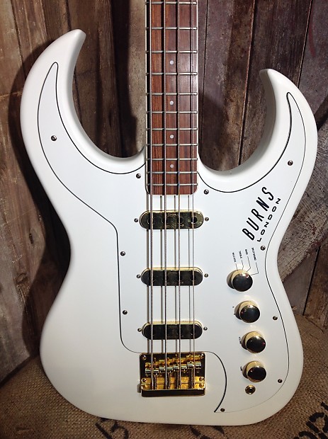 BURNS LONDON　BISON BASS WHITE　バーンズ　 廃盤！ BURNS LONDON BISON BASS WHITE バーンズ 廃盤！ - メルカリ