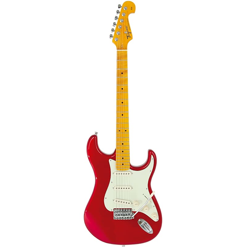 Tagima TG-530 Electric Guitar w/ Tremolo, Maple Fretboard, Metallic Red image 1