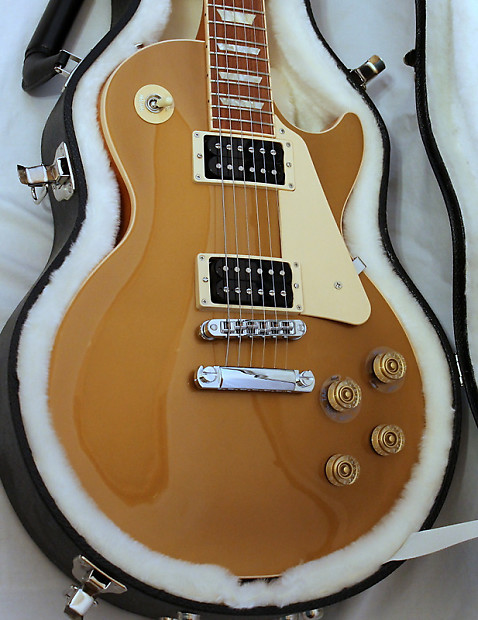 Gibson Les Paul Signature T Gold Top 2013 Model Unplayed Goldtop Electric  Guitar