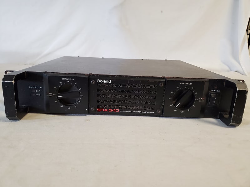 Roland SRA 540 Vintage 2 Channel Power Amplifier - Good Used Working Condition - Quick Shipping - image 1