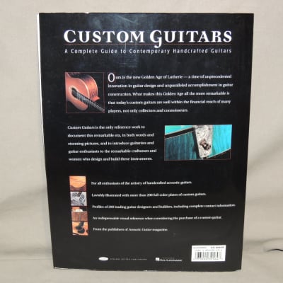 Hal Leonard Custom Guitars A Complete Guide to Contemporary Handcrafted Guitars image 2
