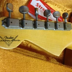 Fender Custom Shop '63 Stratocaster 9239991856 2013 Faded Shell Pink image 8