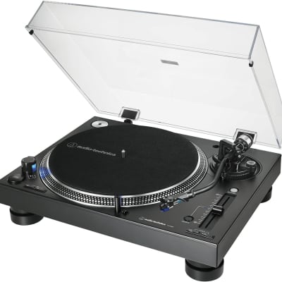 Audio Technica AT-LP140XP Direct-Drive Professional DJ Turntable with AT-XP3 Phono Cartridge and Stylus (Black) image 4