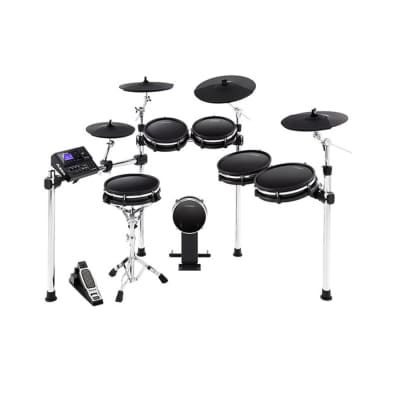 Alesis DM10 MKII Pro Kit | Ten-Piece Electronic Drum Kit with Mesh Heads + Throne + Headphone & More image 5