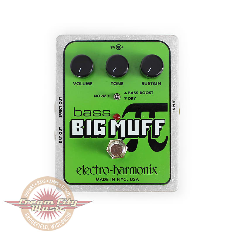 Electro-Harmonix Bass Big Muff Pi Fuzz Pedal | Reverb