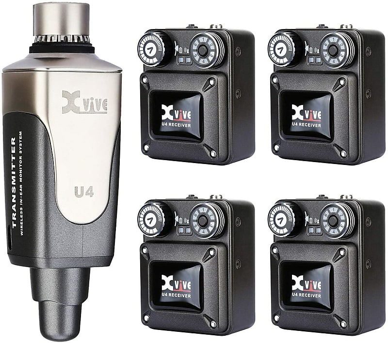 Xvive Audio U4R4 In-Ear Wireless Monitoring System image 1