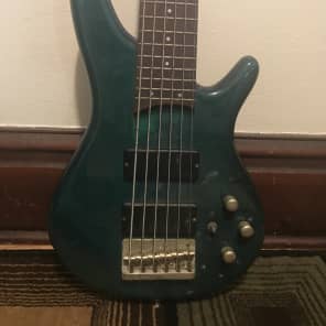 Ibanez SR506 6-String Bass (Emerald Green) image 2
