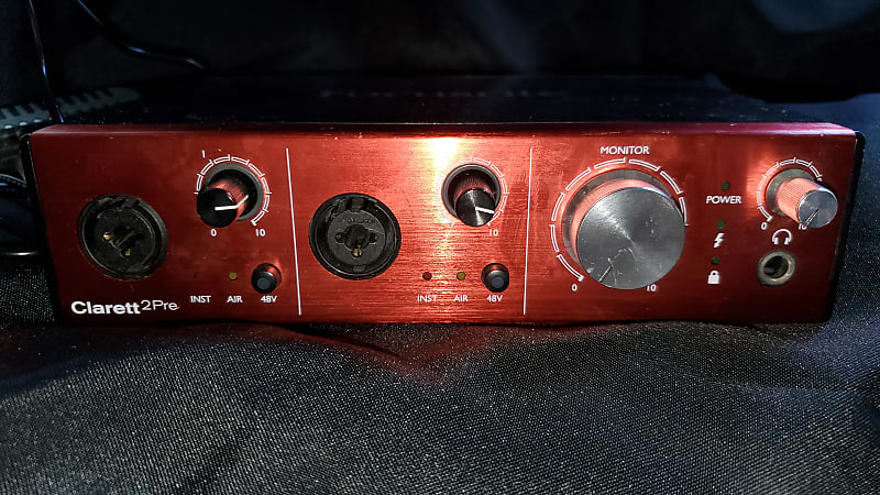 Focusrite Clarett 2Pre Thunderbolt Audio Interface | Reverb