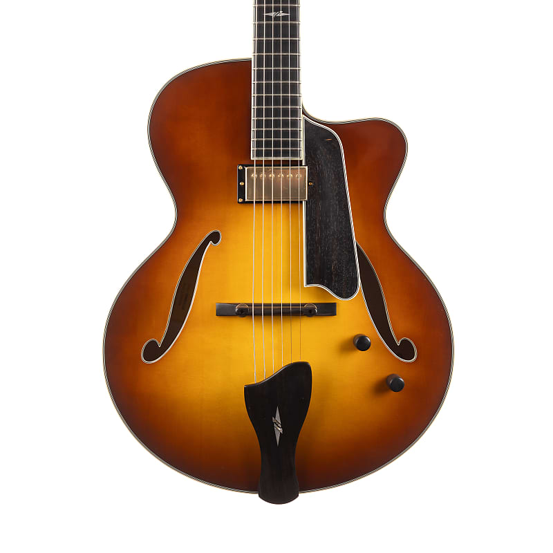 Eastman AR805CE Solid Carved Archtop - Gold Burst image 1