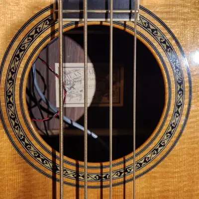 Larrivee LB-09E Acoustic Bass Natural-Original Hard Case-Good Sound! image 7