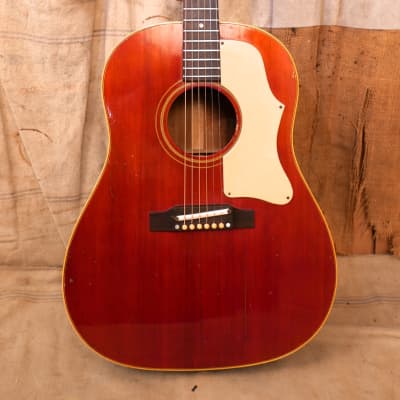 Gibson J-45 1968 - Cherry Red image 2
