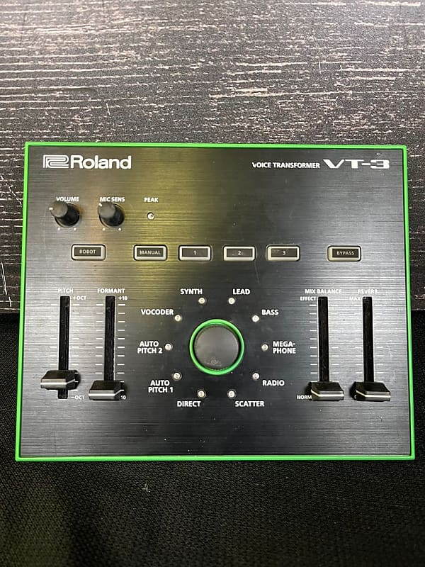 DJ機材 Roland VT-3 VOICE TRANSFORMER Review: Roland VT-3 Voice Transformer