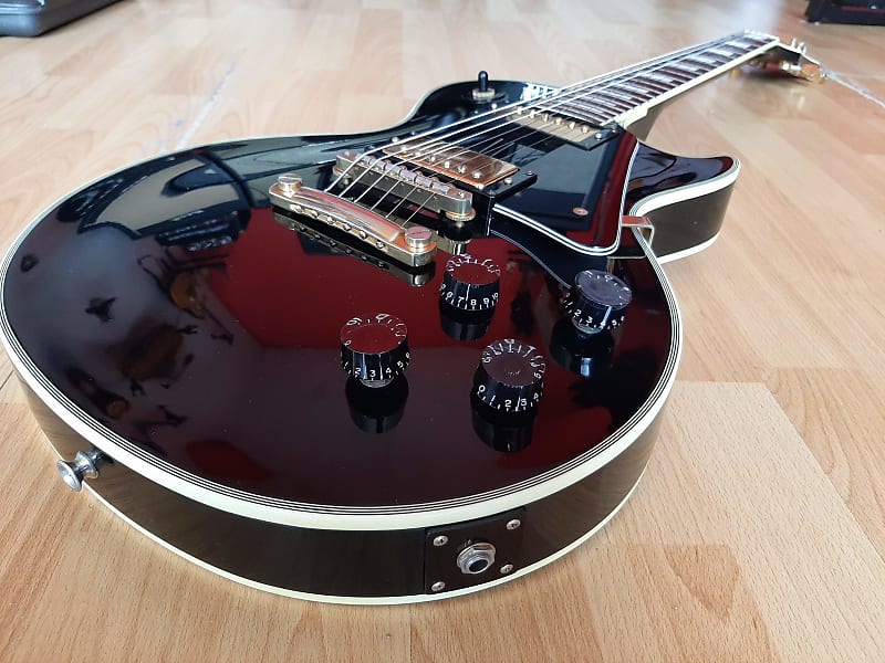 1989年製 Greco EGC68-60　ミントコレクション＋ギグバッグ 1989 Greco EGC 68-60 Mint Collection Black Beauty Les Paul