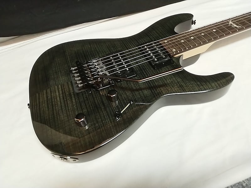 DEAN Custom 350 F Floyd electric GUITAR new Trans Black w