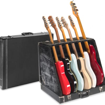 Stagg GDC-6 Universal Guitar Stand Case for 6 Electric or 3 Acoustic Guitars image 1