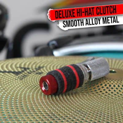 Hi-Hat Clutch by GRIFFIN - Alloy Metal Speed Nuts for Hi-Hat