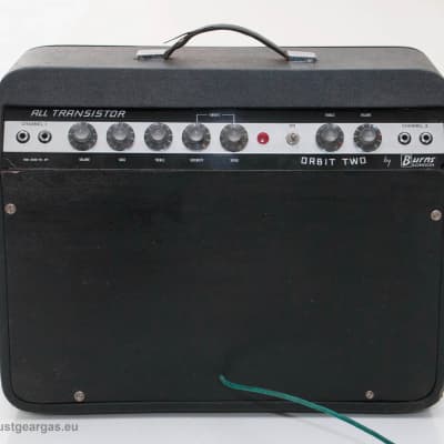 Vintage 1960s Burns London Orbit Two 2x10 Combo image 8