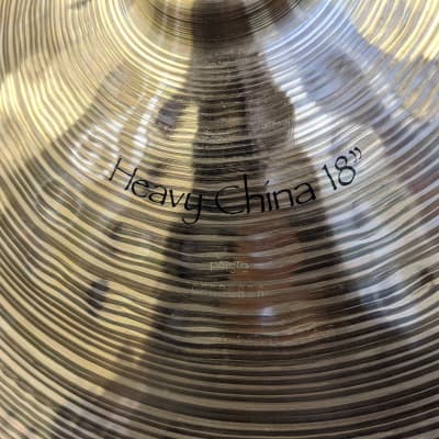 New! Paiste Signature 18" Heavy China Cymbal - Hard To Find - Explosive Sound! image 3