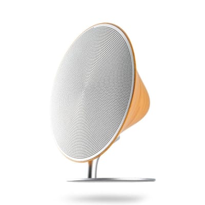 Retro Bluetooth Speaker - TWS Wood color image 4