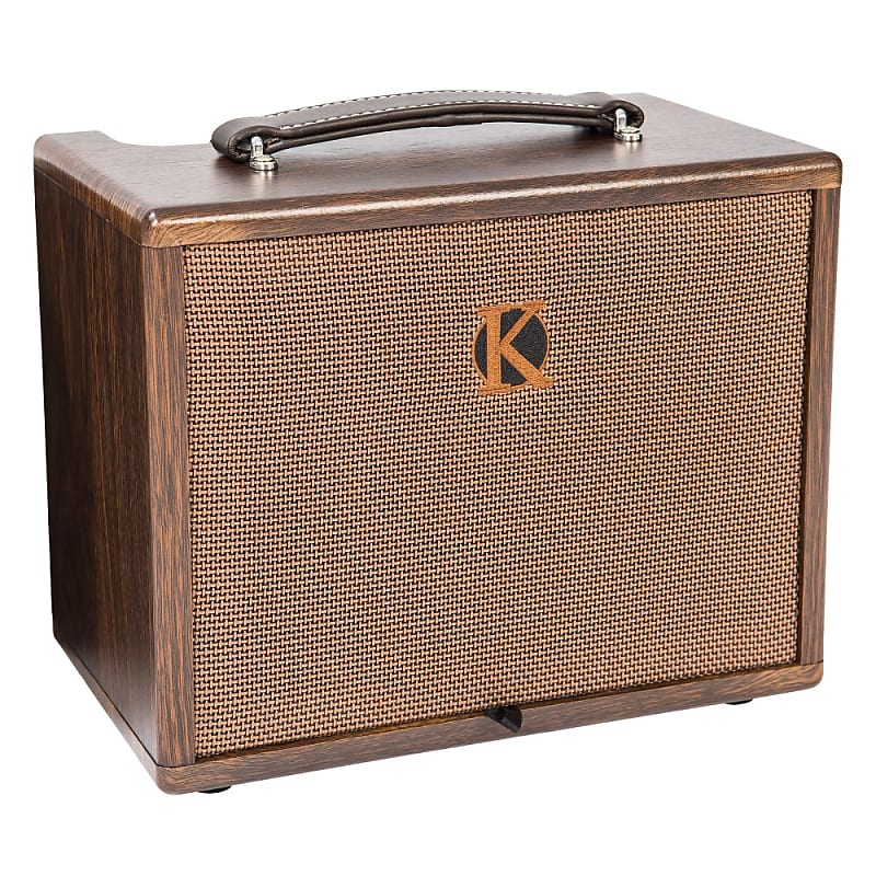 Kinsman KAA45 Battery Powered Acoustic Guitar Amplifier with Bluetooth, 45 Watts image 1