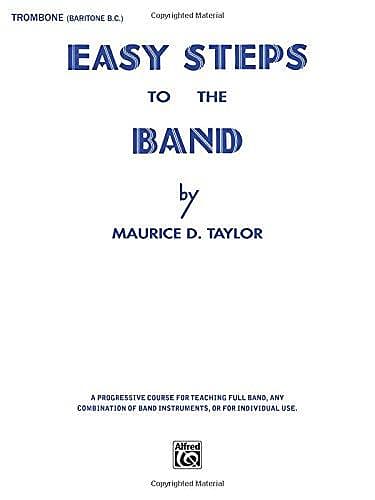 Alfred Easy Steps to The Band Trombone (Baritone B.C. image 1