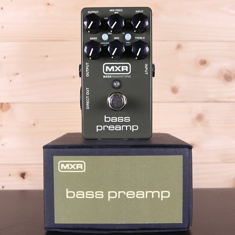 MXR M81 Bass Preamp w/ 3-Band EQ - Guitar Effect Pedal