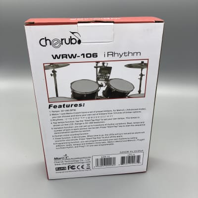 Cherub WRW-106 iRhythm Programmable Metronome Rhythm Trainer image 7