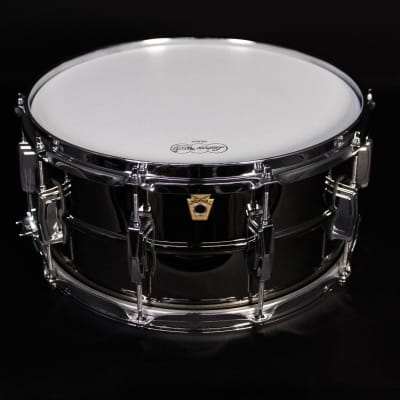 Ludwig 14" x 6.5" Black Beauty,  Smooth Shell with Imperial Lugs image 2