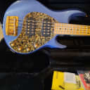 Music Man Stingray Pacecar blue gold hardware