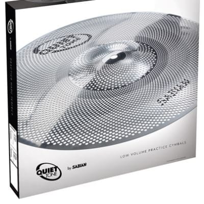Quiet Tone QTPC504 Practice Cymbal Set 14H/16C/18C/20R image 3