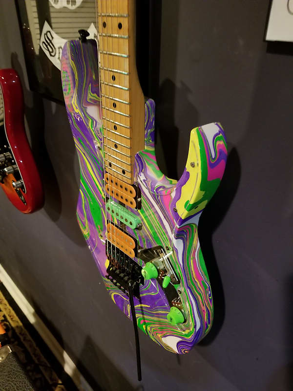ibanez rg-550 Fシリアル 1991年日本製 Dimarzio IBANEZ RG 550 Light Shell Pink-Dimarzio-1991-92 Year - one