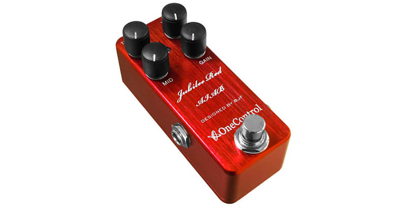 One Control Jubilee Red AIAB - Distortion / Amp-In-A-Box